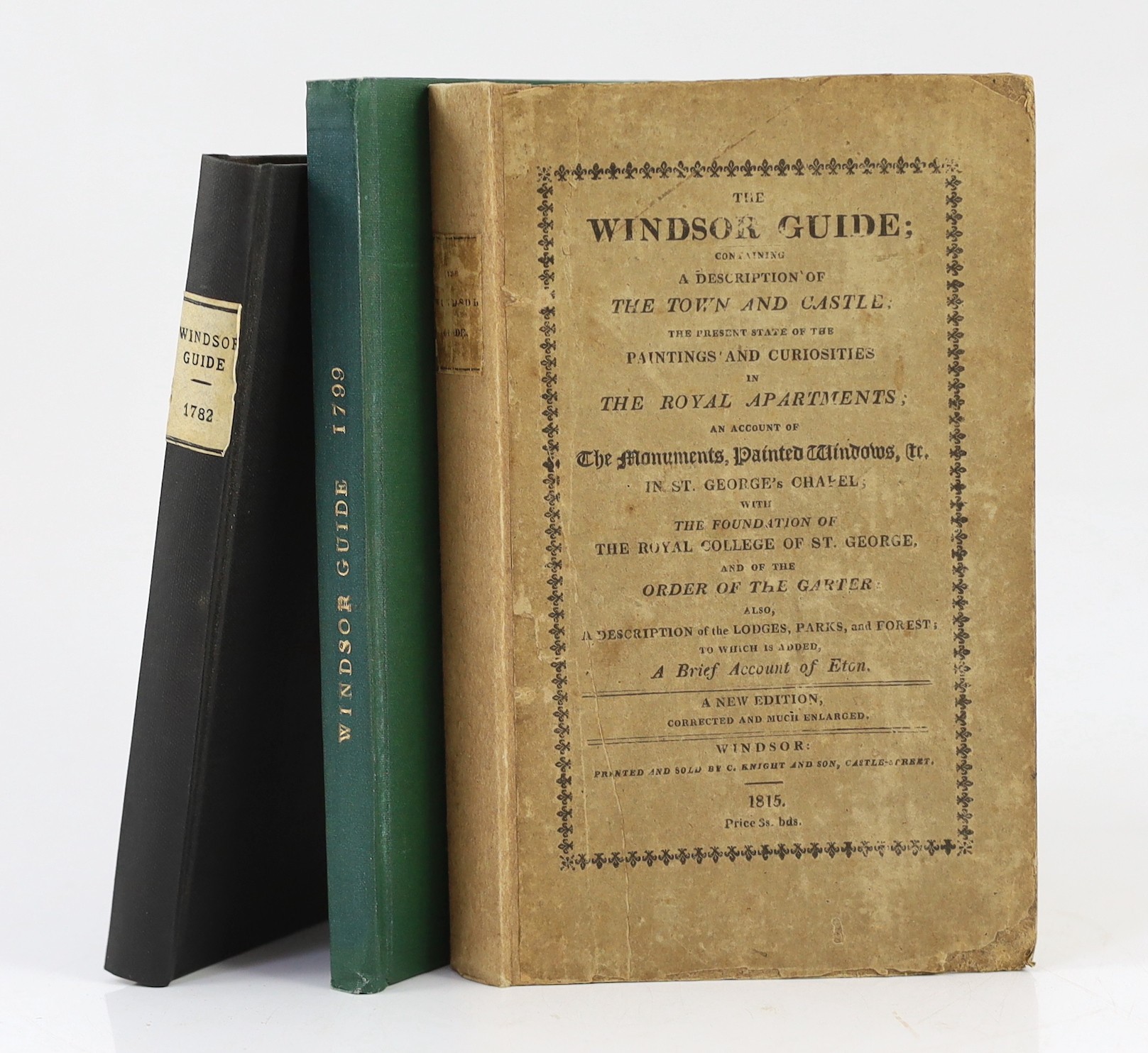 BERKS: Les Delices de Windsore; or, a Pocket Companion to Windsor Castle, and the County Adjacent. new edition ...